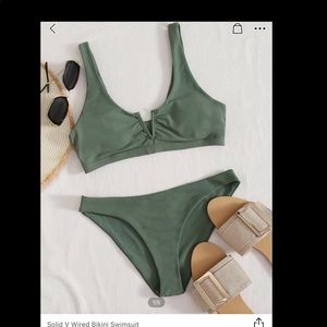 SHEIN Green Bikini